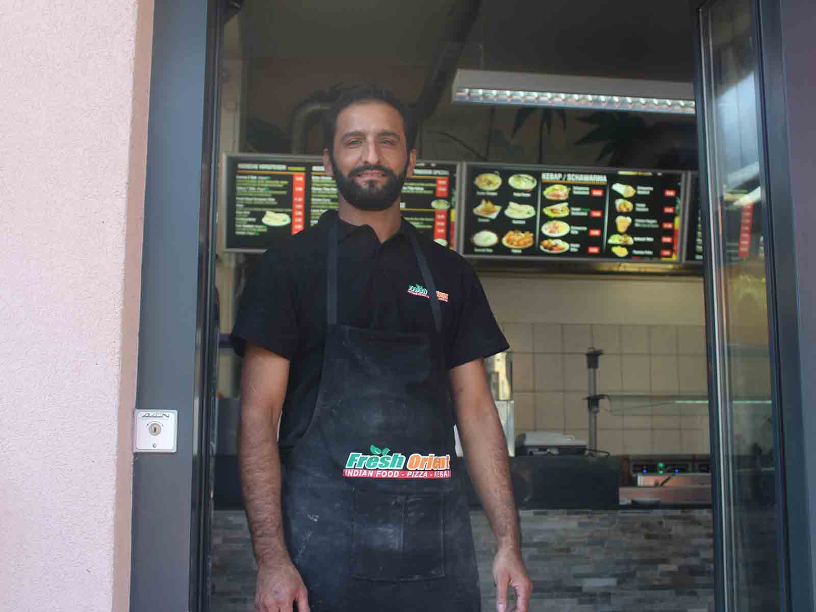 Die Selbstständigkeit bedeutet für Inam ur Rehman harte Arbeit, ist aber auch sehr erfüllend.