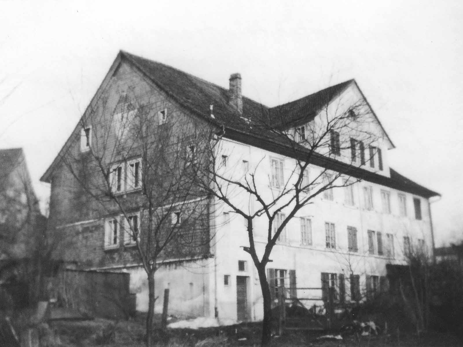 Haus an der Breitensteinstrasse 61. In diesem Haus wurde Ernst Max Häusler Senior 1908 geboren.