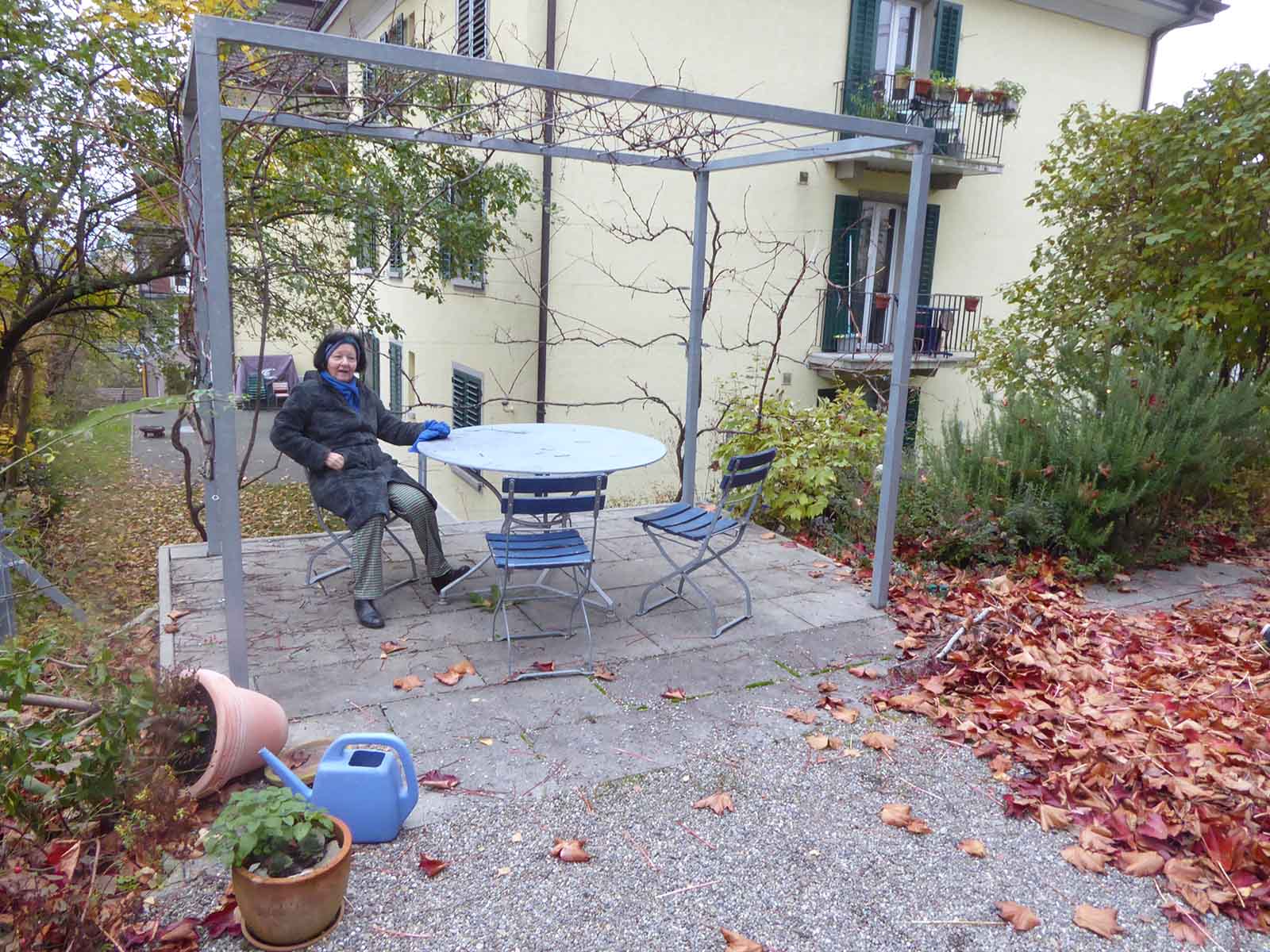 Alles, was Wipkingen so attraktiv macht, ist durch den Rosengarten-Tunnel bedroht: Das beruhigte Quartier, der belebte Röschibachplatz und die lauschigen Gärten. Die Schriftstellerin Isolde Schaad, die an der Scheffelstrasse in einer selbst gegründeten Genossenschaft wohnt, findet es verwerflich, Wipkingen mit so einem Auto-Projekt zu zerstören.