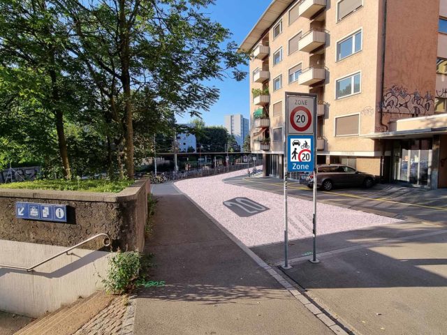 Begegnungszone Dammstrasse