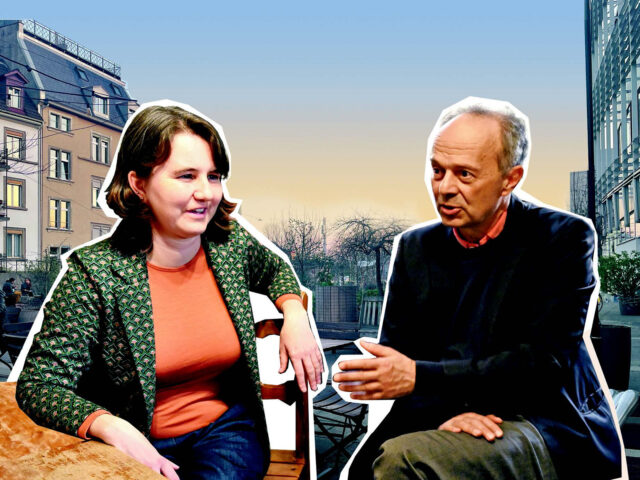 Die neue Stadträtin Simone Brander und der alte Stadtrat Richard Wolff trafen sich zum Küchengespräch mit dem "Wipkinger"